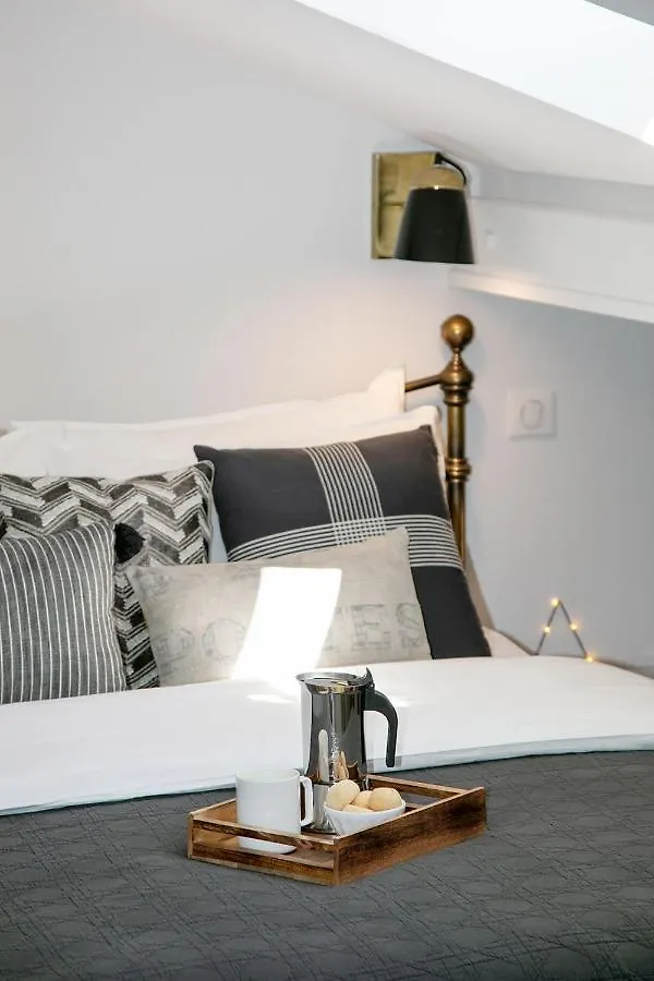 Cocoon Loft - Magnifique Loft Sous Toit, Refait A Neuf, Vues Splendides, Clim, Wifi Apartman Nizza