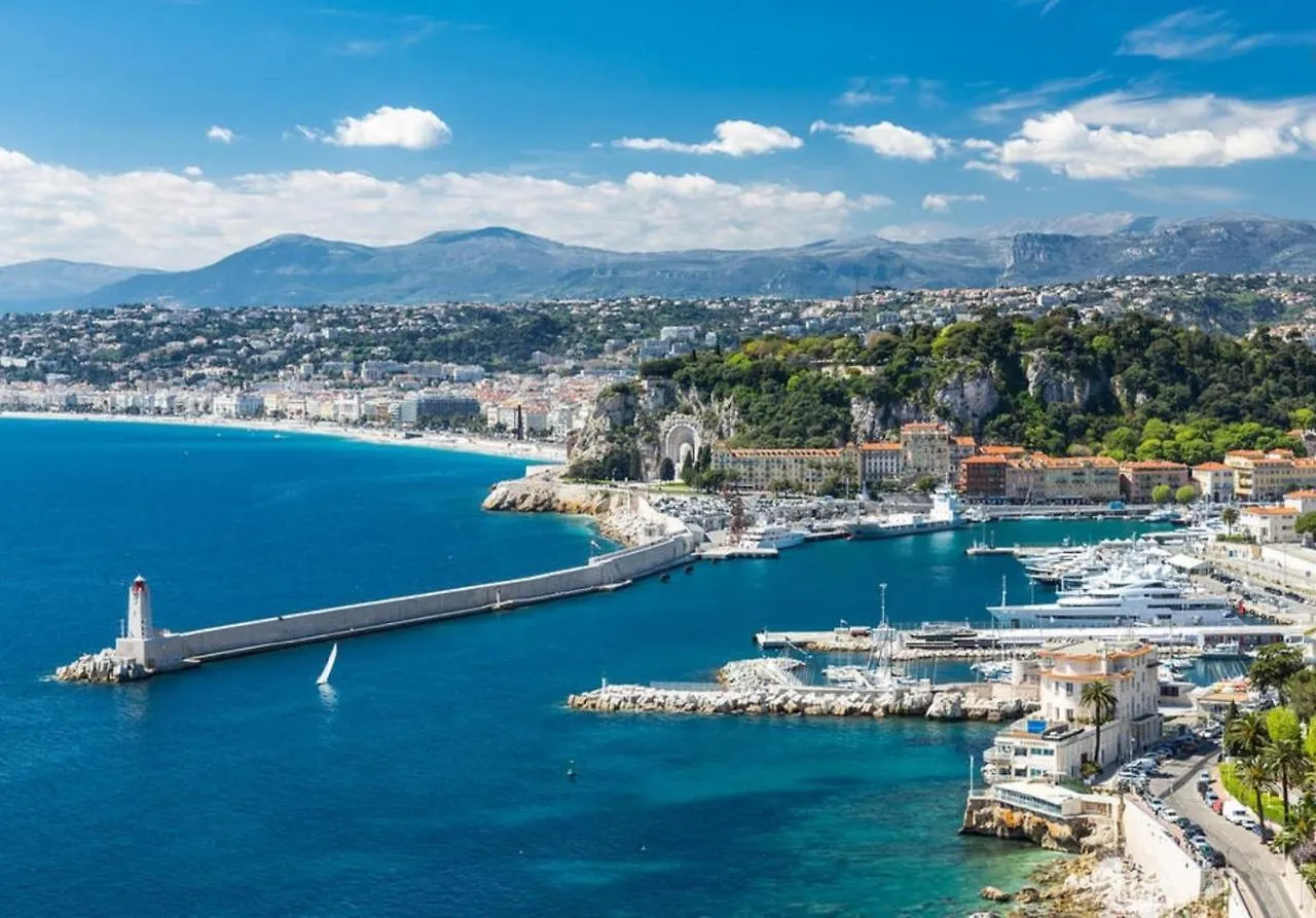 Cocoon Loft - Magnifique Loft Sous Toit, Refait A Neuf, Vues Splendides, Clim, Wifi Apartman Nizza