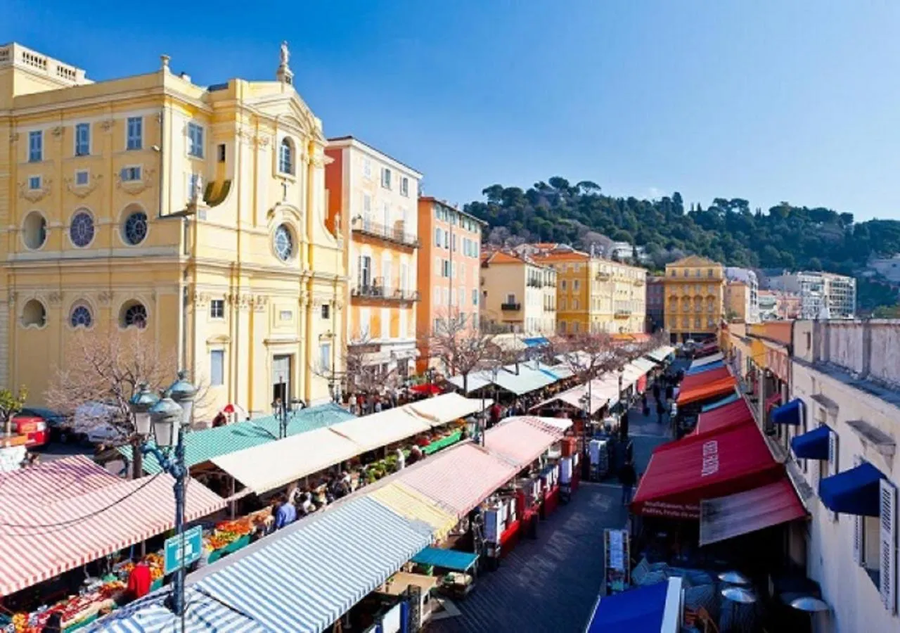Cocoon Loft - Magnifique Loft Sous Toit, Refait A Neuf, Vues Splendides, Clim, Wifi Apartman Nizza